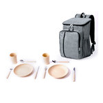 Picnic Cool Bag Backpack Shira GREY